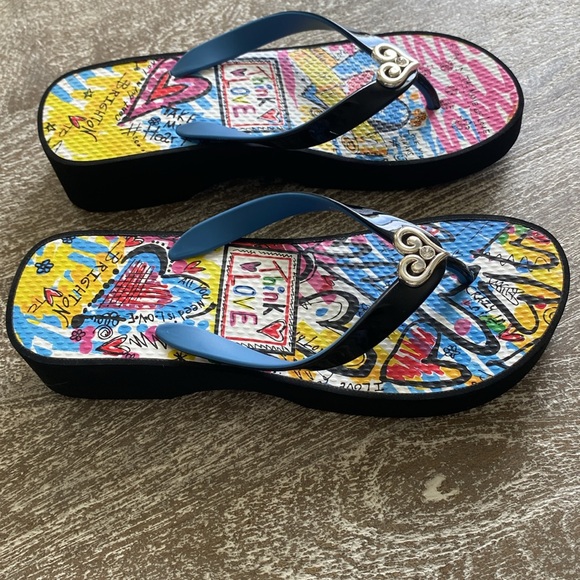 🩷💛BRIGHTON LOVING FLIP FLOPS💛🩷 - Picture 5 of 6